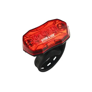 Red LED Bike Rear Lights with Silicon Strap