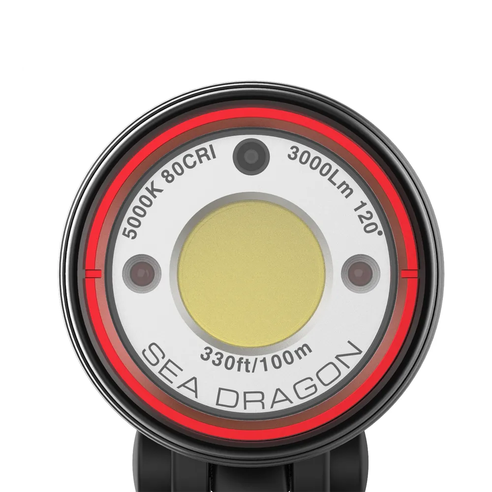 Sealife Cameras Sea Dragon 3000F Auto Cob Led Underwater Photo/Video Light Kit