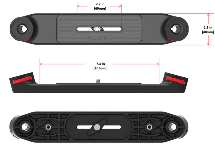 SeaLife Flex-Connect Dual Tray w/ Mounting Screw