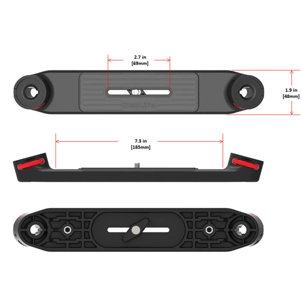 SeaLife SL9904 Flex-Connect Dual Tray with Mounting Screw