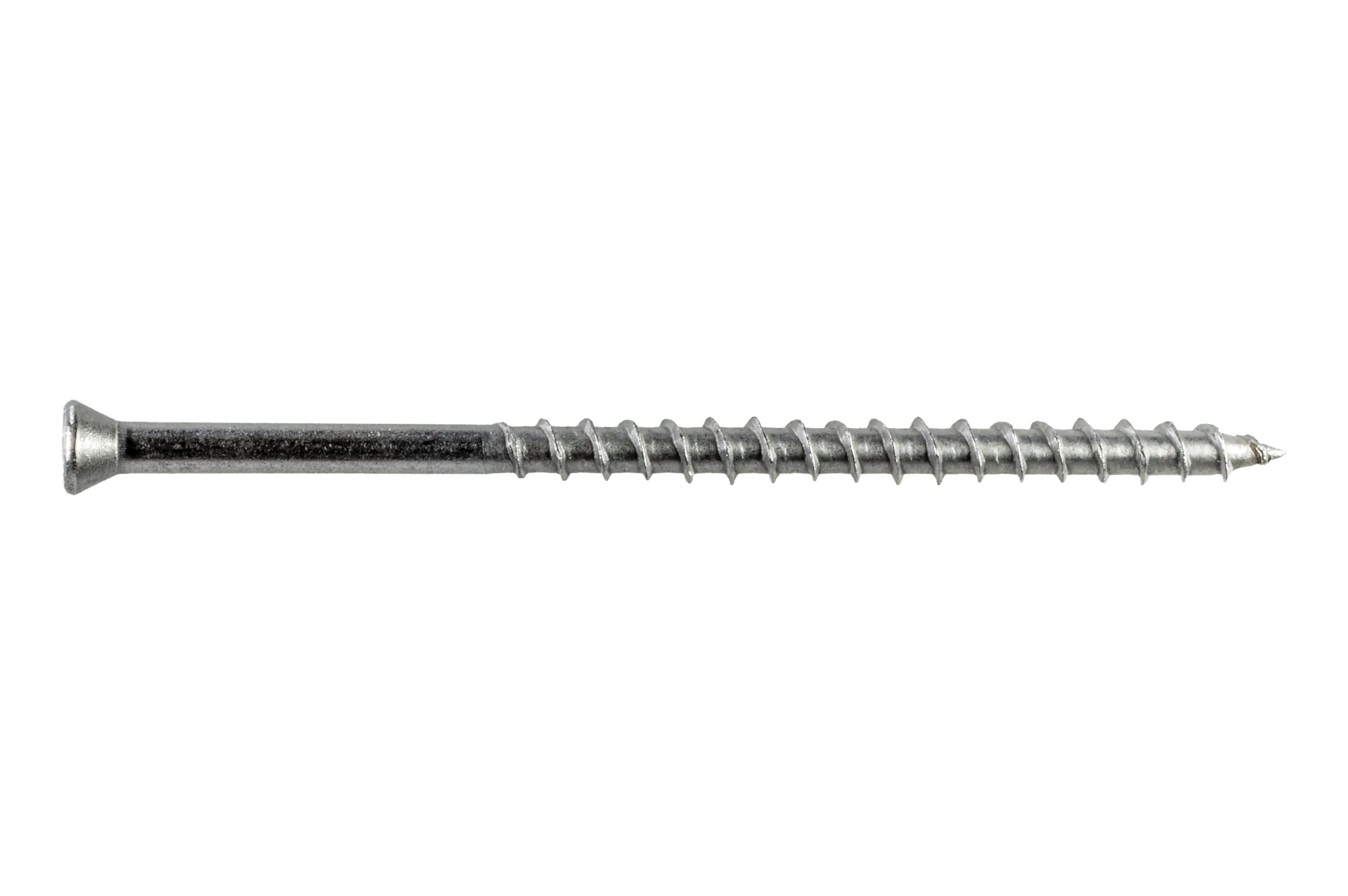 Simpson S07300WPB Deck-Drive DWP WOOD SS Screw — #7 x 3 in. T-15, Trim Head, Type 305 (1750-Qty)