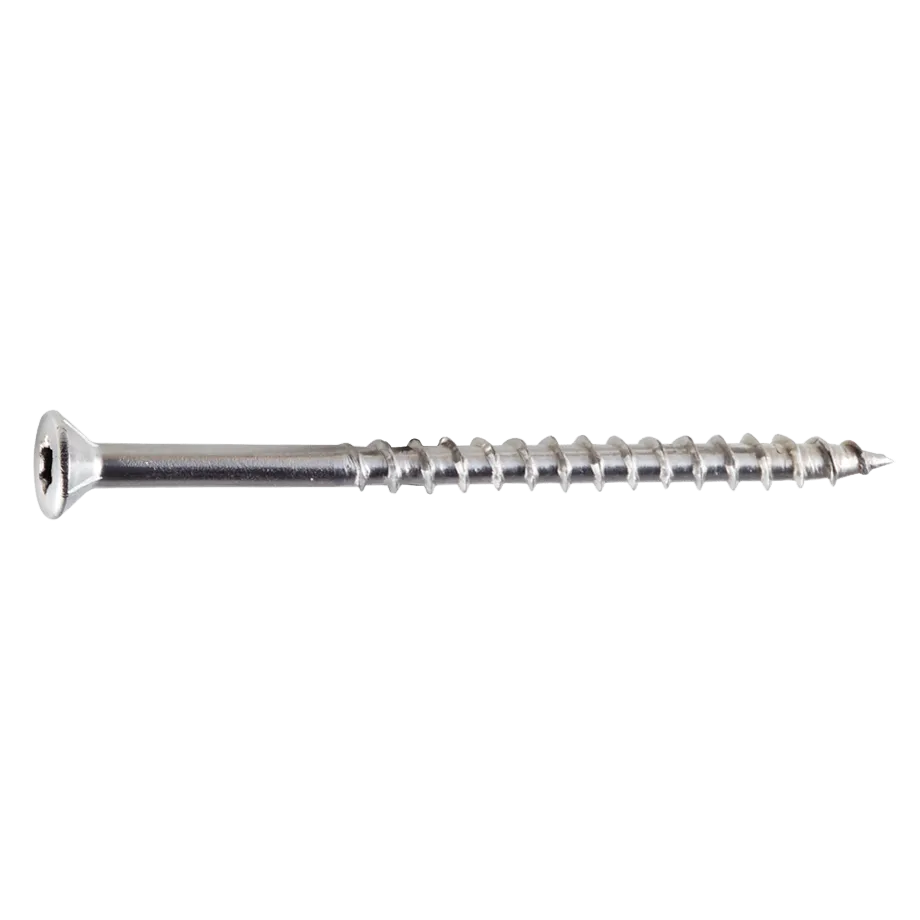 Simpson T12350WP1 Strong-Drive DWP WOOD SS Screw — #12 x 3-1/2 in. T-27, Flat Head, Type 316 (1 lb.)