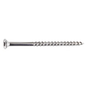 Simpson T12600WPB Strong-Drive DWP WOOD SS Screw — #12 x 6 in. T27, Flat Head, Type 316 (600-Qty)