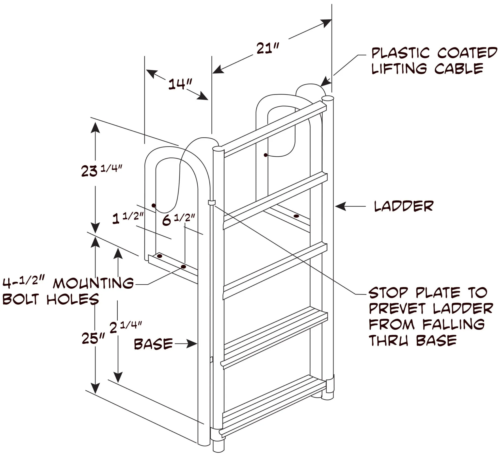 Standard Lift Ladder