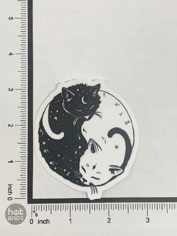 Sticker - Yin Yang Cat