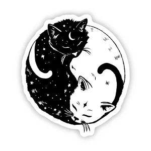 Sticker - Yin Yang Cat