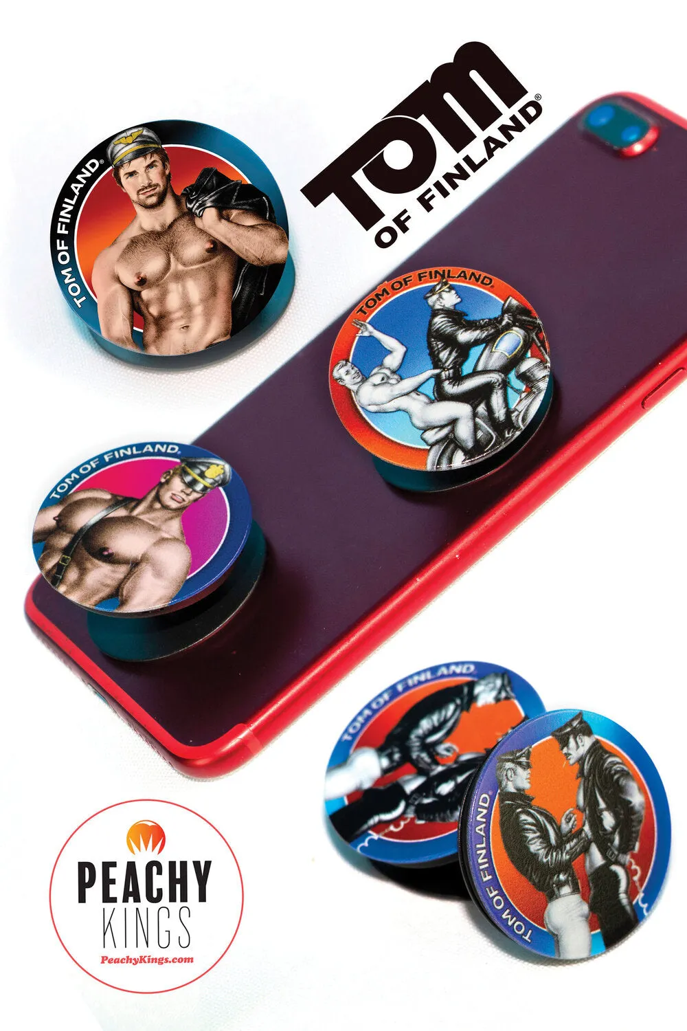 Tom of Finland Phone Grip - Biker Bud
