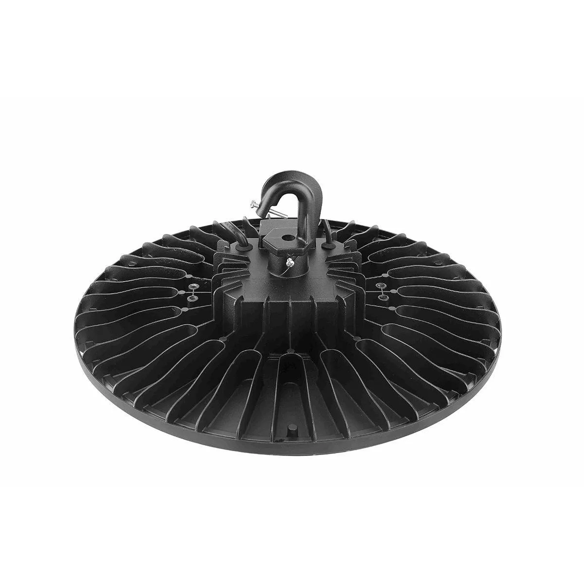 UFO LED High Bay Light, 150 Watts, 22000 Lumens, 4000K/5000K, Black Finish, 120-277V