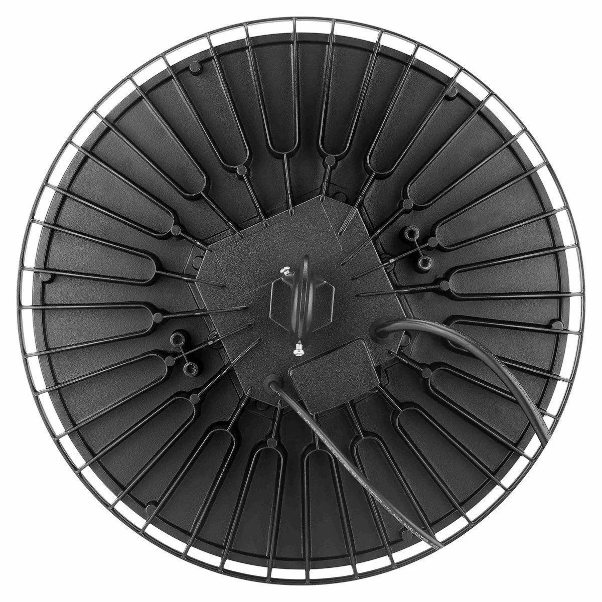 UFO LED High Bay Light, 150 Watts, 22000 Lumens, 4000K/5000K, Black Finish, 120-277V