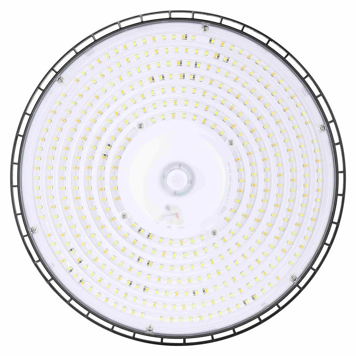 UFO LED High Bay Light, 150 Watts, 22000 Lumens, 4000K/5000K, Black Finish, 120-277V
