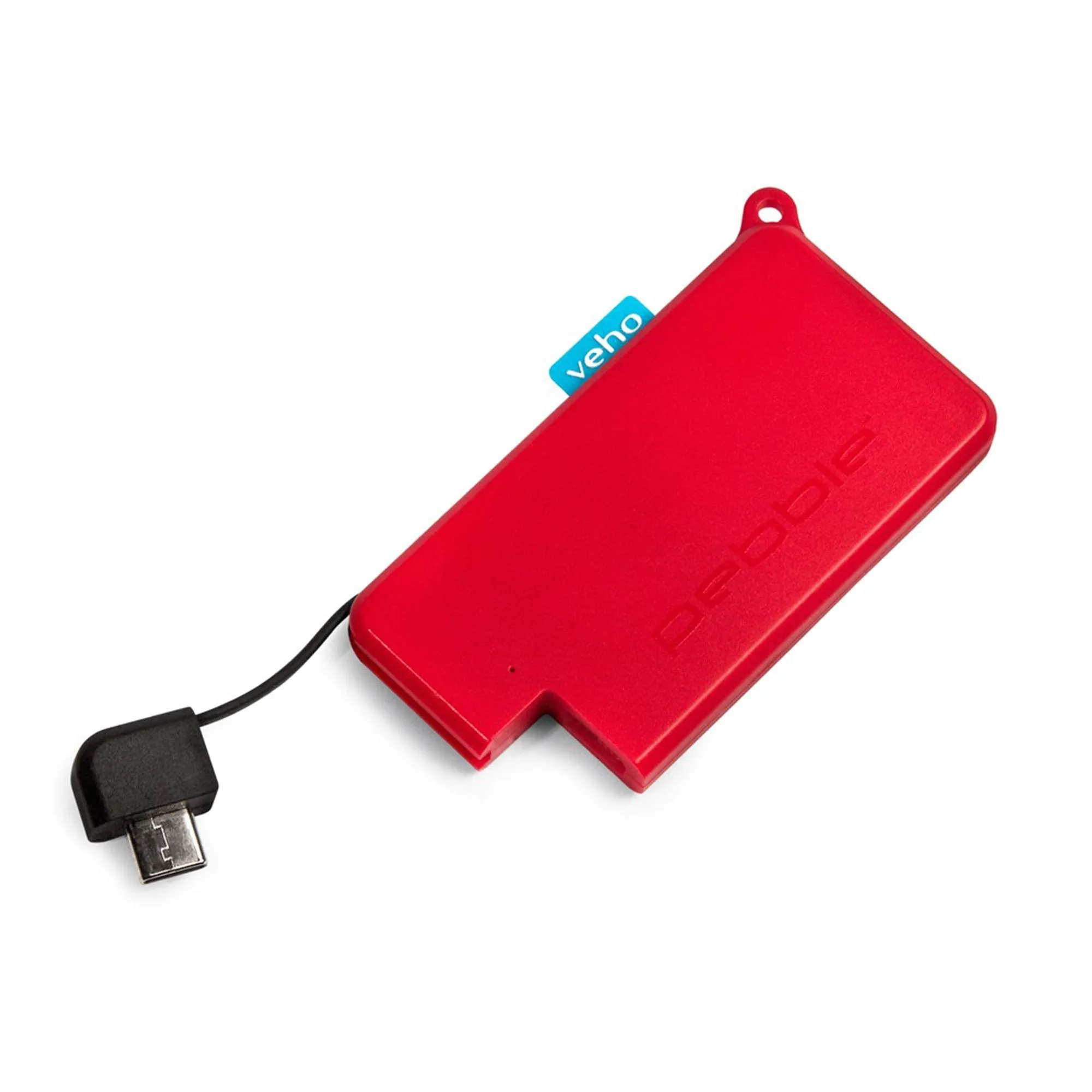 Veho Pebble Pokket 1000mAh micro size keyring Power Bank