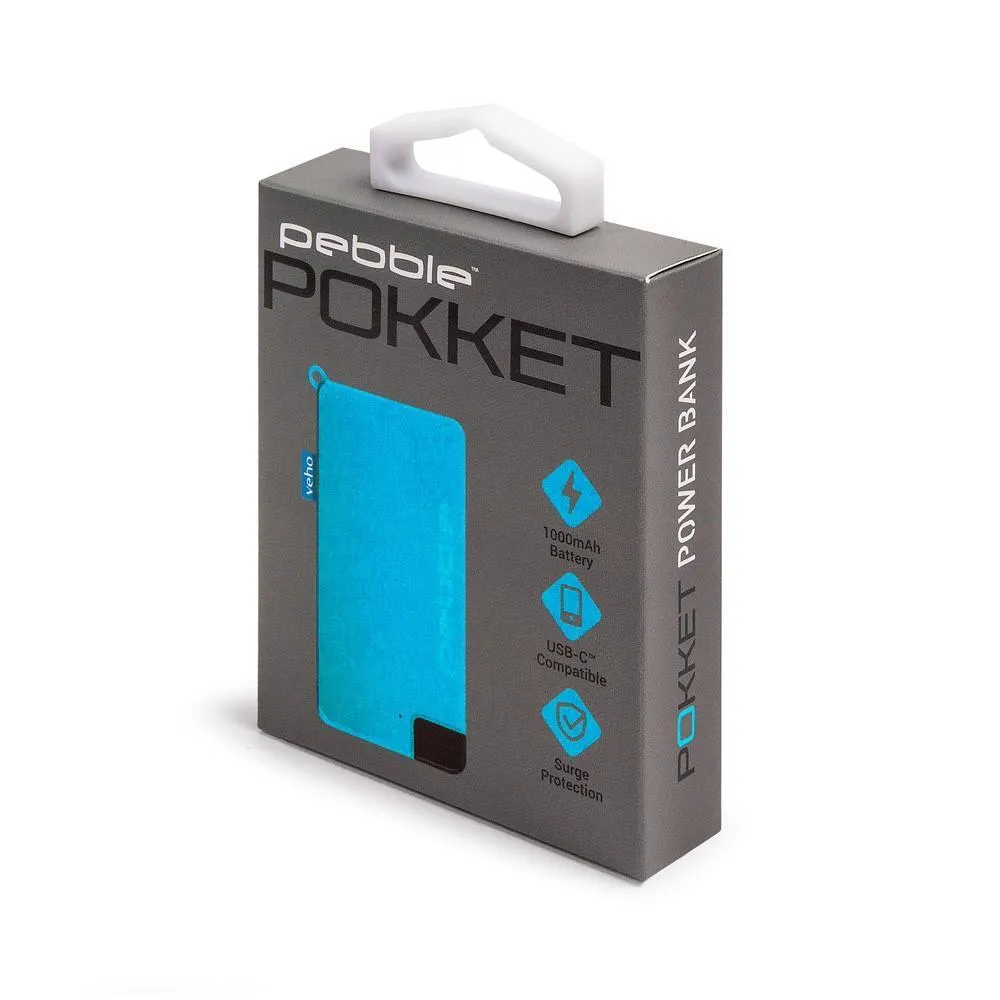 Veho Pebble Pokket 1000mAh micro size keyring Power Bank
