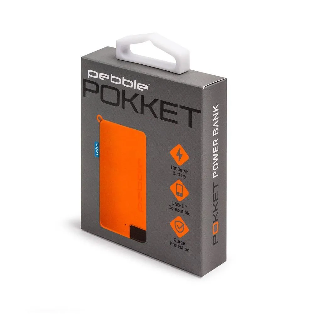 Veho Pebble Pokket 1000mAh micro size keyring Power Bank