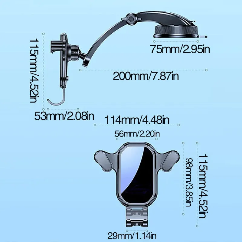 Waterval stijl auto dashboard mobiele telefoon houder
