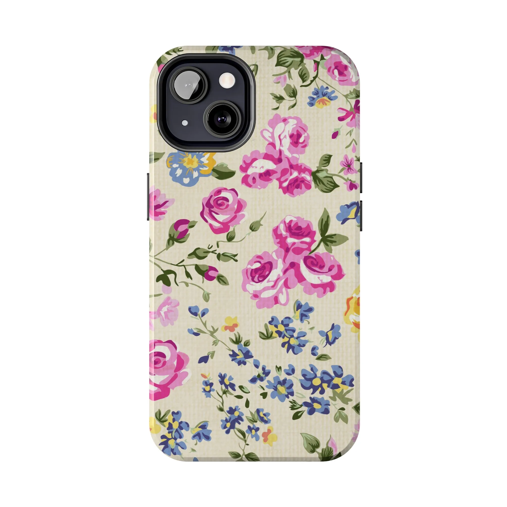 Western Pink Roses Design Tough Phone Case compatible with a large variety of iphone models