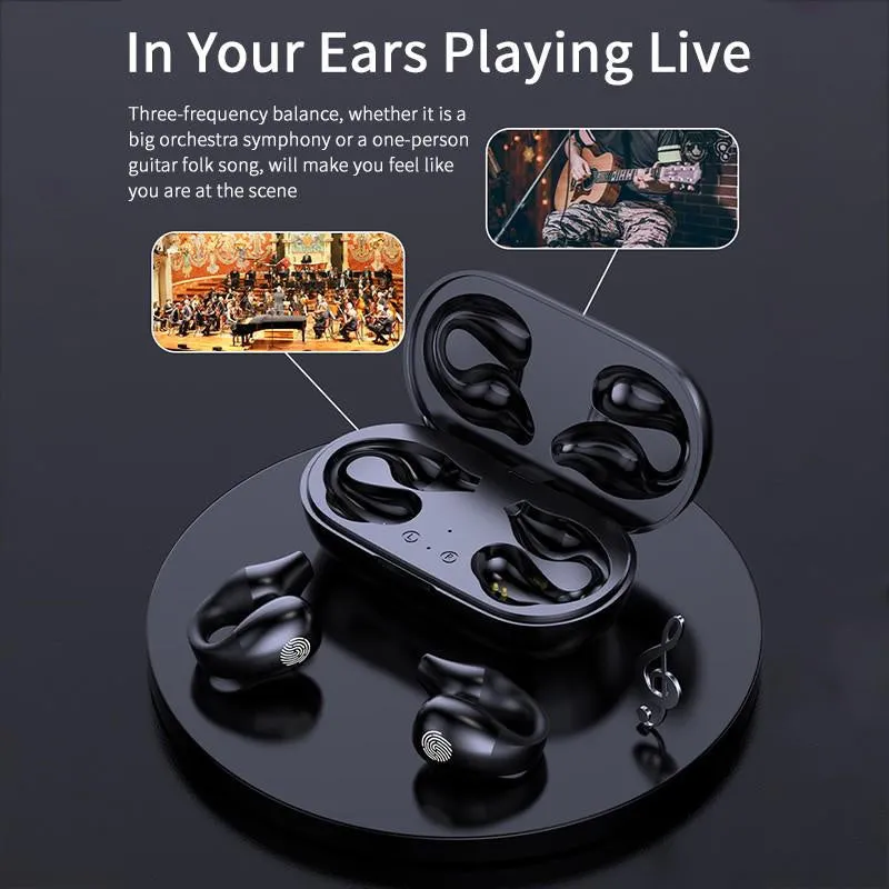 Wireless Earbuds with LED Display Perfect for Sports & Games