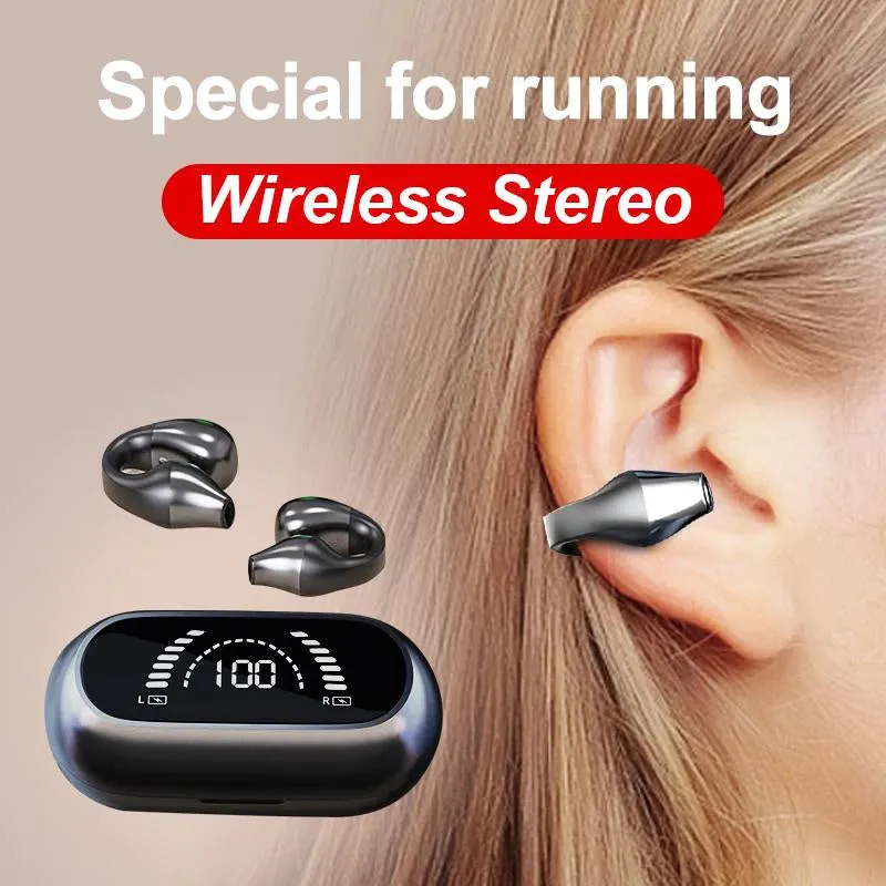 Wireless Earbuds with LED Display Perfect for Sports & Games